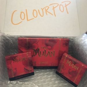 Colourpop x Mulan Palette & Blush Set